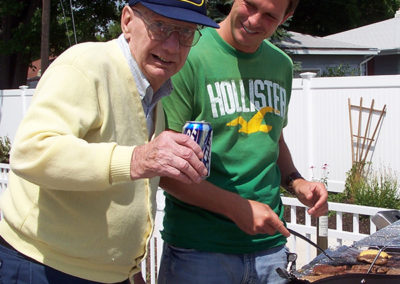 Heartwood Senior Living : Grill On The Patio